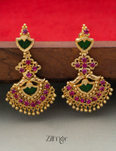 PP101871 - Gold Plated Palakka Earrings 1-Zilmor